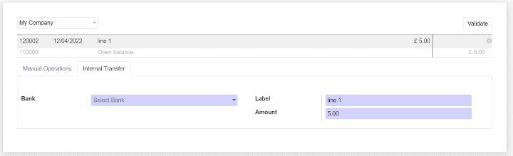 Account Reconciliation in Odoo Community